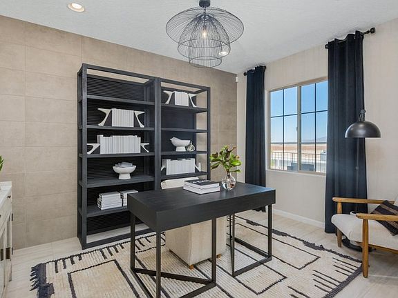 This space can be utilized as a home office, reading room, and more!