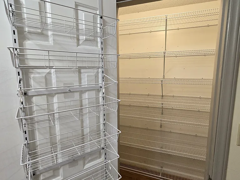 Fully shelved pantry