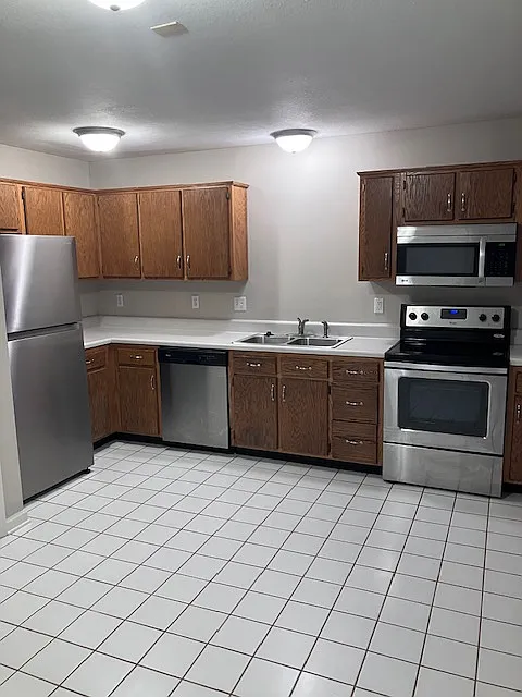 stainless appliances