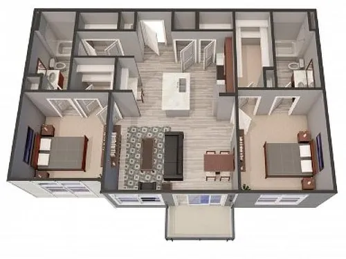 Floor plan 2A - Alt