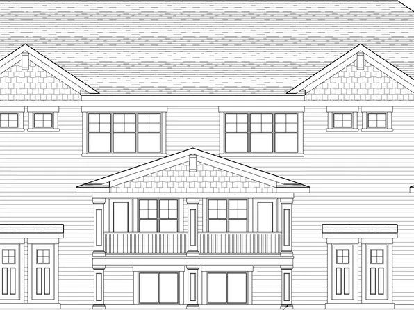 Rear Load Townhome Daylight Plan, Rookwood Estates