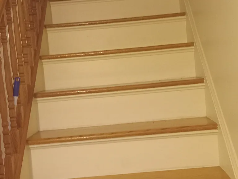 stairs to 2nd floor (townhouse style unit)