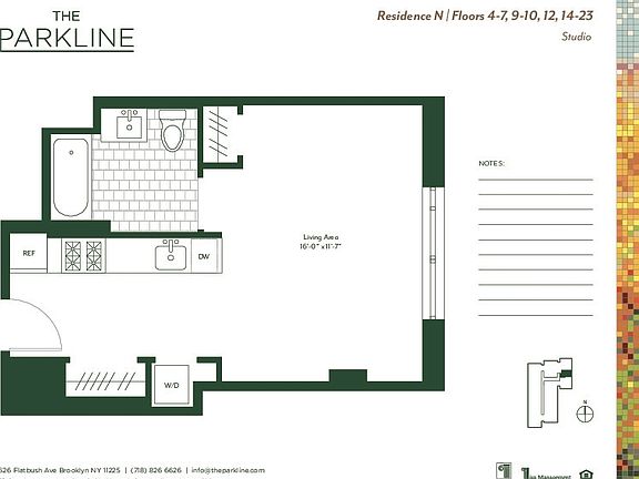2nd image of 626 Flatbush Ave APT 19N