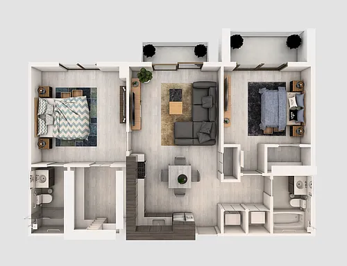 Floor plan B304