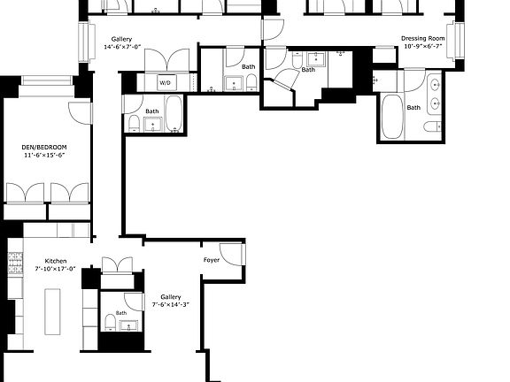 2nd image of 110 Central Park S #11BC