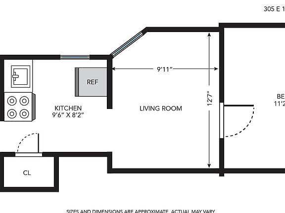 2nd image of 305 E 109th St APT 9