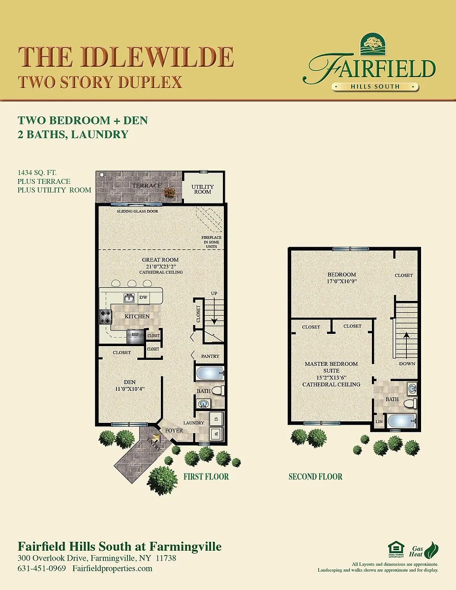 Floor plan The Idlewilde