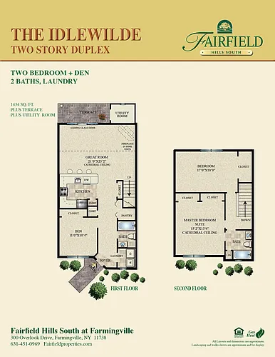 Floor plan The Idlewilde