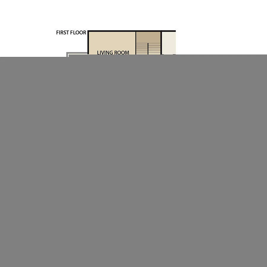 Floor plan 2 Bedroom 2.5 Bath TH