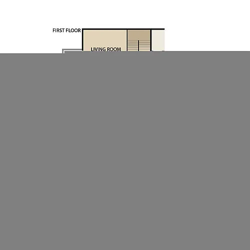 Floor plan 2 Bedroom 2.5 Bath TH