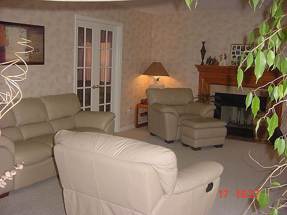 Family Room view of Den/Office