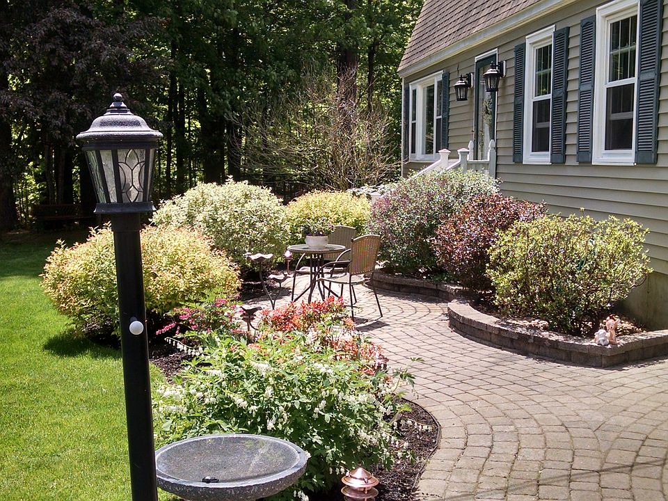 beautifully landscaped