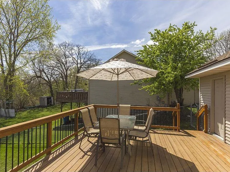 Deck attached to 3 season porch