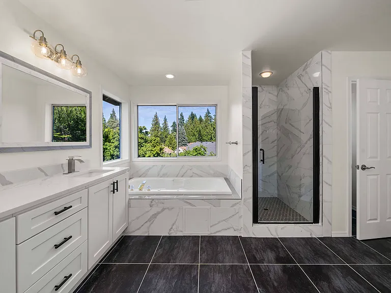 Master bathroom