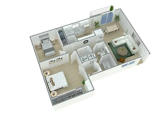 Floor plan Hacienda