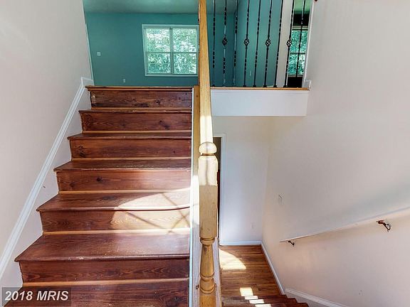 Stairs to living room