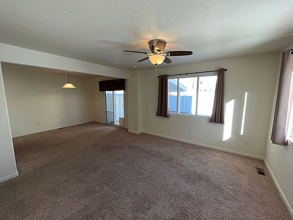 Living Room with Dining Room Beyond.