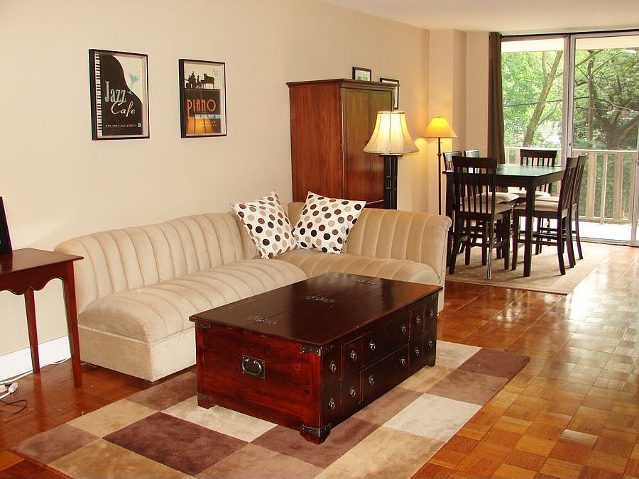 Large living/dining combo