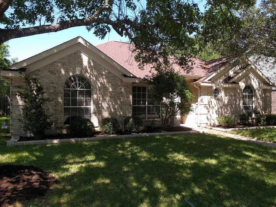 Shady front yard.