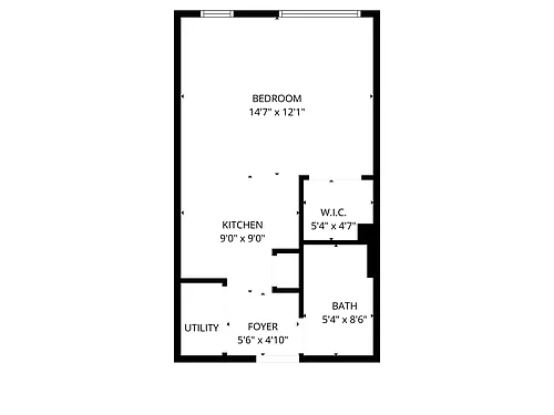 Floor plan Studio