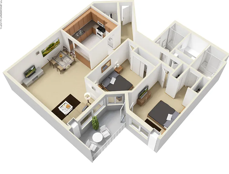 Oaks Lincoln Apartments — Photo 65