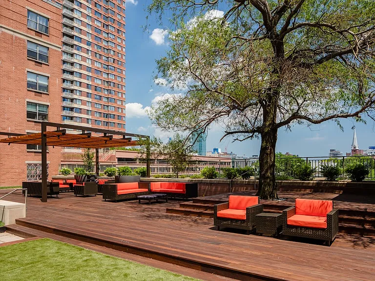 Rooftop lounge