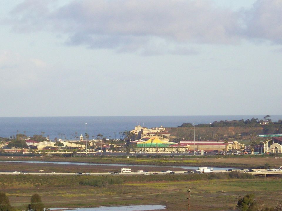 del mar ocean and fairgrounds