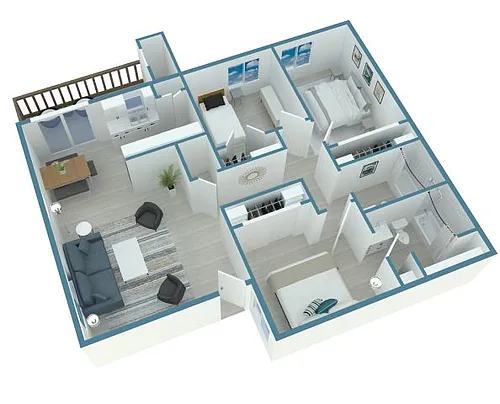Floor plan Creek