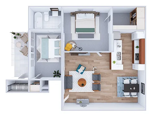 Floor plan B1
