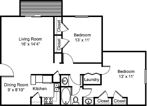 Floor plan B - The Java