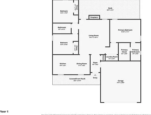 3 bed, 2.0 bath, 1244 sqft, $1,655 — Photo 2