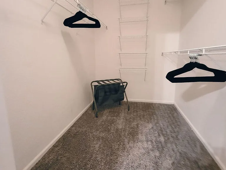 Huge walk-in closet