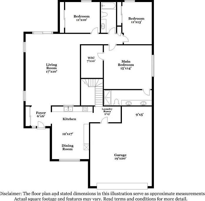 3 bed, 2.0 bath, 1323 sqft, $2,630 — Photo 2