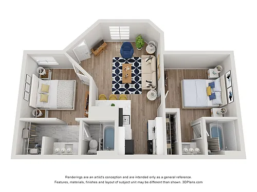 Floor plan Adele Renovated