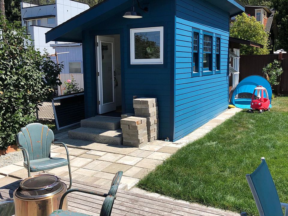 back deck and office