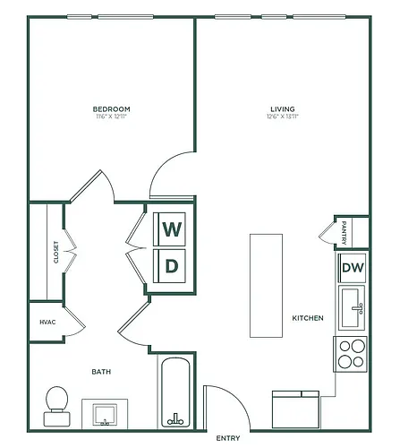 Floor plan A3 ADA