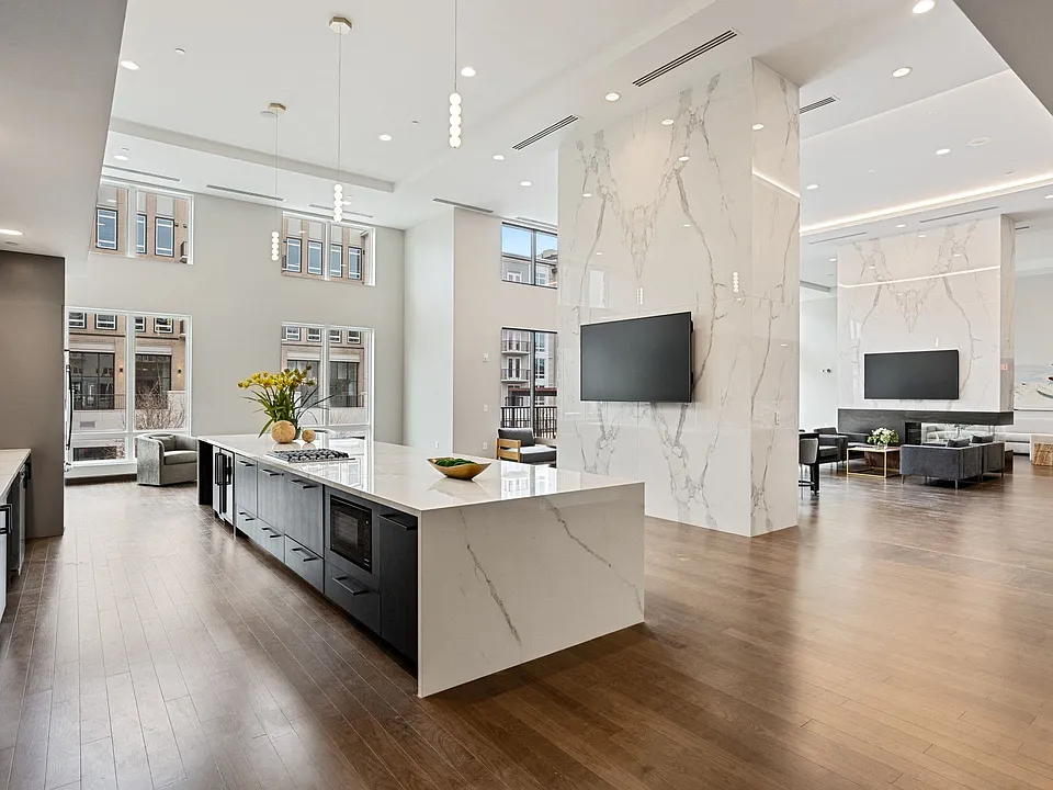 Spacious resident lounge and club