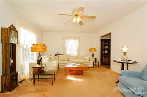 Living room entry view