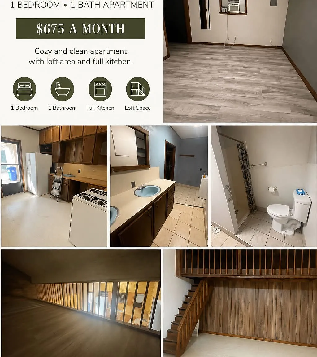 1 bed, $675 — Photo 1