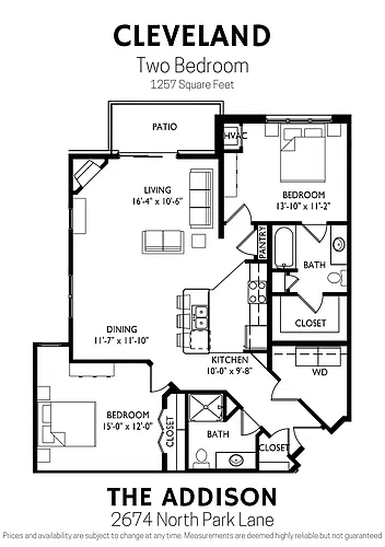 Floor plan Cleveland