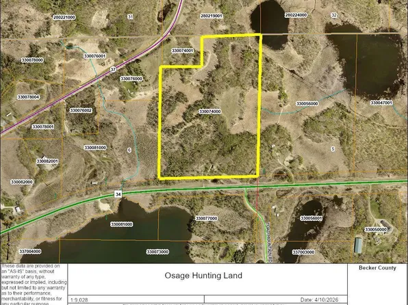 41858 State Highway 34, Osage, MN 56570