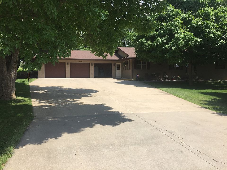 View from end of driveway