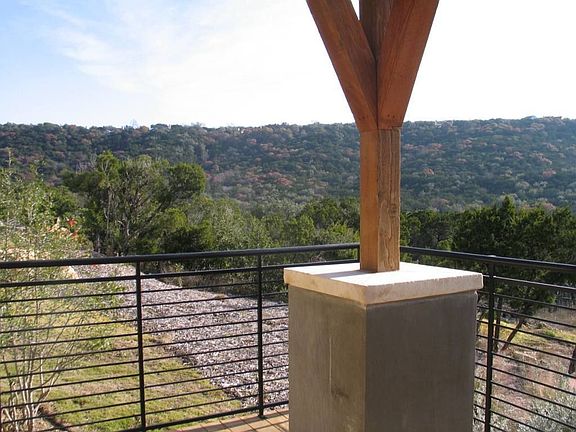 View from the lower deck off the master suite into the protected preserve area