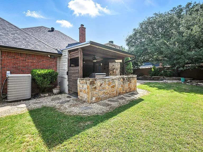 Fenced in Yard