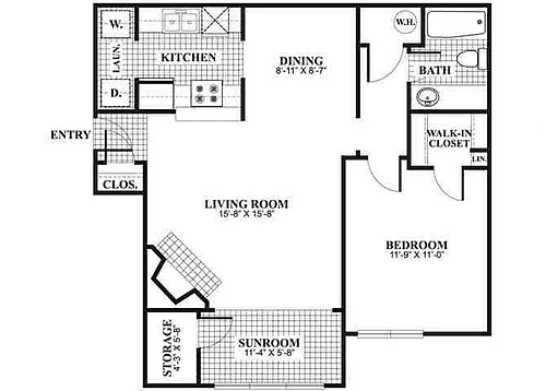 Floor plan 0869A4