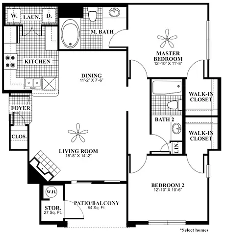 Floor plan Revive