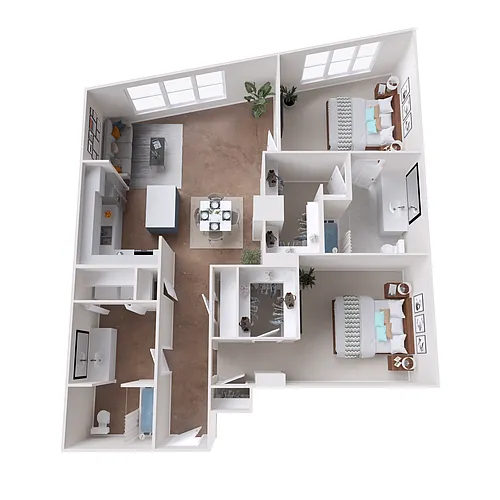 Floor plan B3L