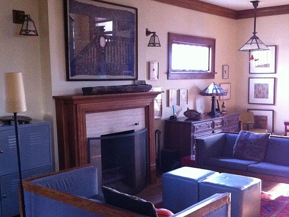 Living Room (Wood Fireplace)