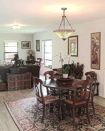 Open floor plan.