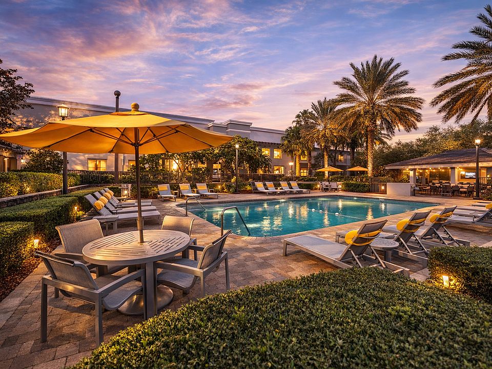 Pool Evening Shot